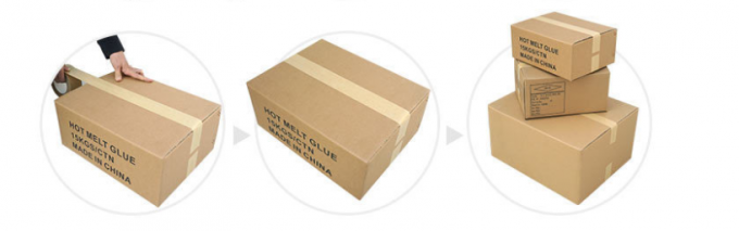 Лента Kraft собственной личности слипчивая бумажная Gummed герметизируя коробки или коробки