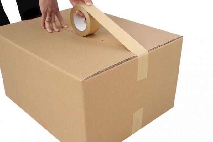 Лента Kraft упаковывая для запечатывания коробки