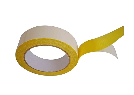 Оптовая уникальная желтая слипчивая лента ковра с затыловкой ткани ткани