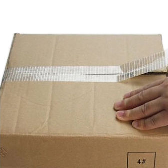 Односторонняя прозрачная клеящая лента из стекловолокна, усиленная размером 48 мм*20 м и толщиной 150 микров для уплотнения и маскировки