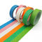 Лента краски для пульверизатора ориентированной на заказчика стороны размера одиночной безостаточная Multicolor маскируя бумажная