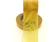 Желтый двойной, который встали на сторону ориентированный на заказчика размер горячий плавит слипчивую ленту ковра для выставки