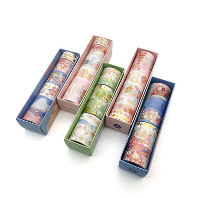 Ленты для маскировки набора/плановика лент Washi мини DIY украшения мультфильма бумажные свертывают поставки канцелярских принадлежностей школы Scrapbooking
